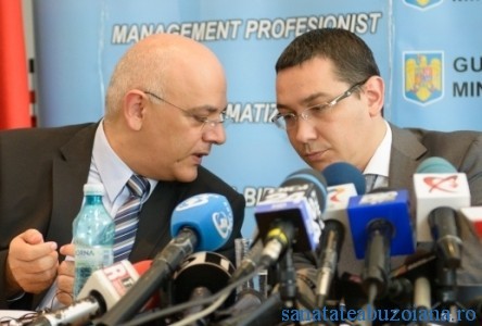 Victor Ponta si Raed Arafat