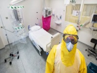 Spital de campanie cu paza militara, pentru pacientii suspectati de Ebola