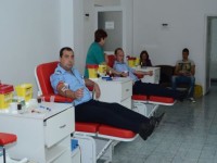 Jandarmii buzoieni si-au inceput ziua donand sange