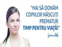 Simona Halep sustine donatiile in beneficiul copiilor nascuti prematur