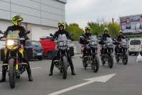 Motocicletele SMURD din Bucuresti, trimise in primele misiuni