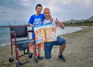 Singura plaja din Europa pentru persoanele cu dizabilitati, pe litoralul romanesc