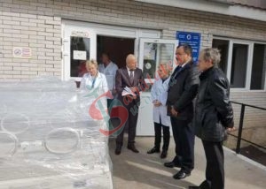 Aparatura medicala pentru bebelusii din Soroca, donata de Consiliul Judetean Buzau