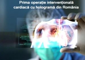 Prima transmisie holografică a unei intervenții chirurgicale cardiace din România