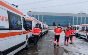 Șapte noi ambulanțe pentru SAJ Buzău
