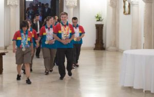 Sportivii cu dizabilități din lotul Special Olympics, invitați la Cotroceni