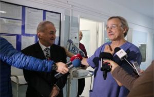 Primul transplant de cord de la Târgu Mureș, aniversat printr-o nouă premieră medicală