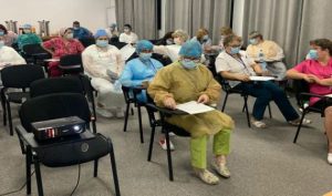 Medicii și asistenții medicali buzoieni se perfecționează chiar și în condiții de pandemie
