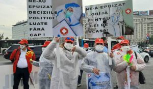 Ignorați de autorități, sindicaliștii din Sănătate vor picheta Guvernul și săptămâna viitoare