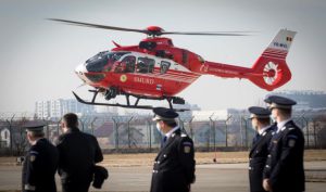 Trei noi elicoptere SMURD completează flota Inspectoratului General al Aviației