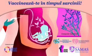 „Vaccinul în sarcină, protecție pentru amândoi” – campanie de încurajare a vaccinării anti-COVID