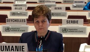 Adriana Pistol reprezintă România la Adunarea Mondială a Sănătăţii