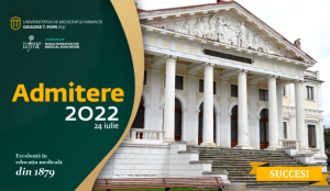 ADMITERE MEDICINĂ 2022: Peste 2200 de candidați la UMF „Gr. T. Popa” Iași
