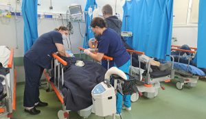 Medicii SJU Buzău, asaltați de pacienți cu afecțiuni respiratorii, la început de an