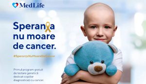 În premieră în România, testări genetice gratuite pentru copiii diagnosticați cu cancer