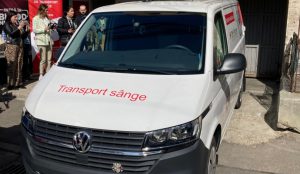 Centrul de Transfuzie București a primit prima Unitate Mobilă de Transport Sânge din România