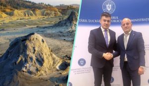 Consiliul Județean Buzău a semnat contractul de finanțare pentru modernizarea drumului către Vulcanii Noroioși