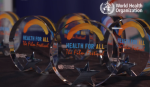 Premianții celui de-a 4-lea Festival OMS al filmului, sub genericul „Sănătate pentru toți”