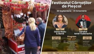 Festivalul Cârnaților de Pleșcoi încheie luna septembrie cu sănătate și voie bună