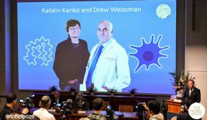 Katalin Kariko și Drew Weissman, premianții Nobel pentru Medicină 2023 (VIDEO)