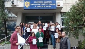 Continuă protestele la DSP Buzău: activitatea instituției, suspendată pentru două ore