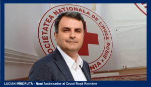 Jurnalistul Lucian Mândruță, Ambasador al Crucii Roșii Române