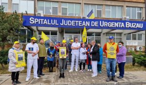 Protest la Spitalul Județean de Urgență Buzău. Sindicaliștii „Solidaritatea Sanitară” continuă să-și ceară drepturile și se pregătesc de grevă generală
