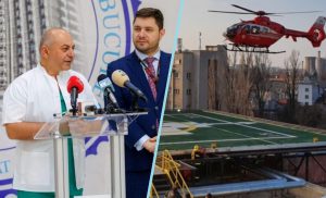Peste 560 de zboruri pe heliportul Spitalului Universitar de Urgență București